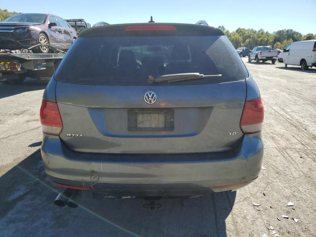 3VWPL7AJ5CM708510 - 2012 VOLKSWAGEN JETTA TDI ნაცრისფერი ფოტო 6