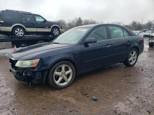 5NPEU46FX7H184504 - 2007 HYUNDAI SONATA SE BLACK photo 1