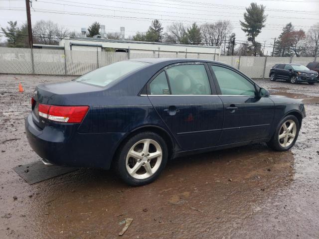 5NPEU46FX7H184504 - 2007 HYUNDAI SONATA SE BLACK photo 3