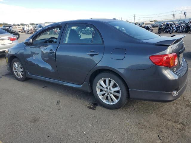 1NXBU4EE6AZ368729 - 2010 TOYOTA COROLLA BASE CHARCOAL photo 2