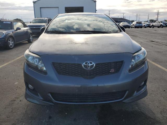 1NXBU4EE6AZ368729 - 2010 TOYOTA COROLLA BASE CHARCOAL photo 5