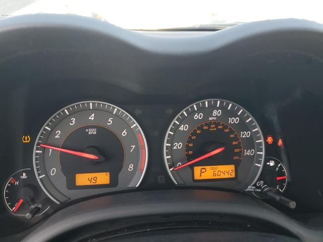 1NXBU4EE6AZ368729 - 2010 TOYOTA COROLLA BASE CHARCOAL photo 9