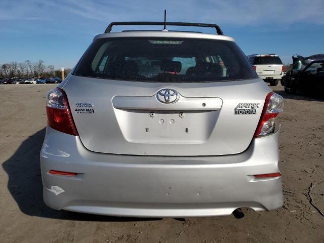 2T1KU40E89C044380 - 2009 TOYOTA COROLLA MA SILVER photo 6