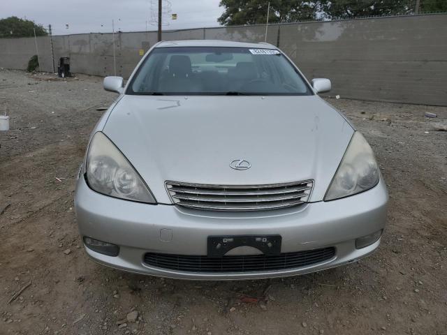 JTHBA30G345007133 - 2004 LEXUS ES 330 SILVER photo 5