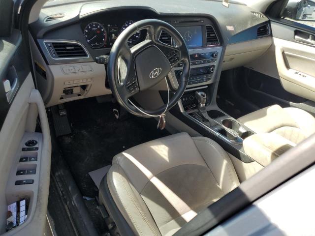 5NPE34AF1GH349365 - 2018 HYUNDAI SONATA SPORT Gris foto 8