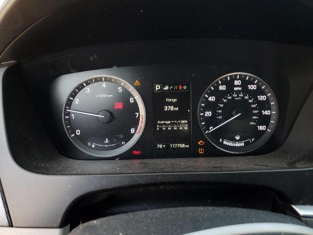 5NPE34AF1GH349365 - 2018 HYUNDAI SONATA SPORT Gris foto 9