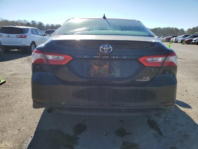 4T1B31HK5KU005939 - 2019 TOYOTA CAMRY LE BLACK photo 6