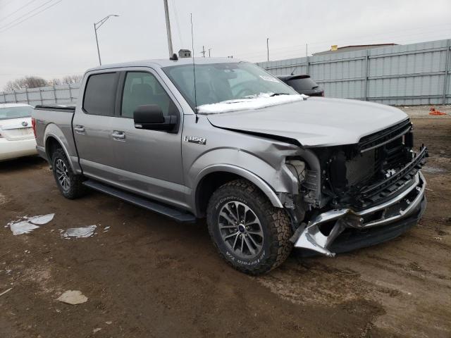 1FTEW1EP0LFB81327 - 2020 FORD F150 SUPERCREW SILVER photo 4