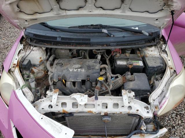 JTDBT4K36A1358021 - 2010 TOYOTA YARIS PINK photo 11