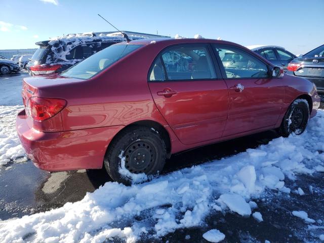 2T1BR32E65C492331 - 2005 TOYOTA COROLLA CE RED photo 3