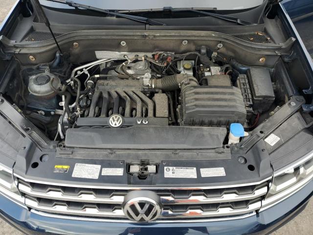 1V2UR2CAXKC528233 - 2019 VOLKSWAGEN ATLAS SE Синий фото 12