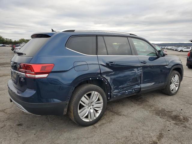 1V2UR2CAXKC528233 - 2019 VOLKSWAGEN ATLAS SE Синий фото 3