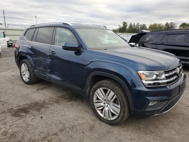 1V2UR2CAXKC528233 - 2019 VOLKSWAGEN ATLAS SE Синий фото 4