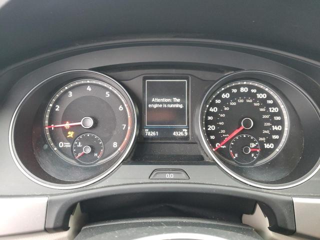 1V2UR2CAXKC528233 - 2019 VOLKSWAGEN ATLAS SE Синий фото 9