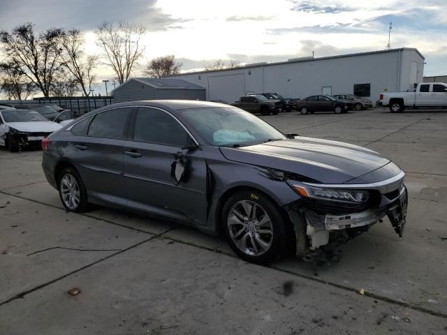 1HGCV1F16KA008073 - 2019 HONDA ACCORD LX GRAY photo 4