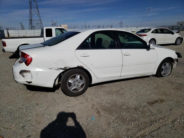 4T1BF32K63U049266 - 2003 TOYOTA CAMRY LE WHITE photo 3