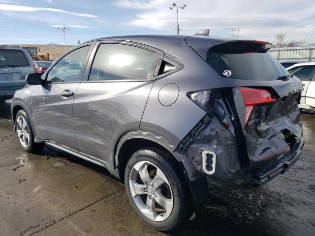 3CZRU6H32JG717892 - 2018 HONDA HR-V LX GRAY photo 2