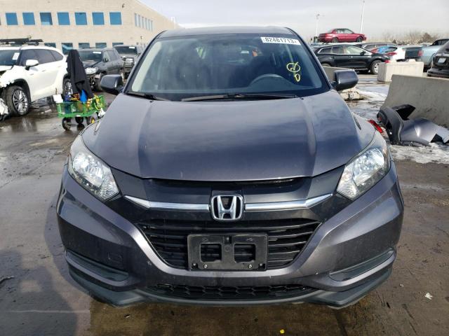 3CZRU6H32JG717892 - 2018 HONDA HR-V LX GRAY photo 5