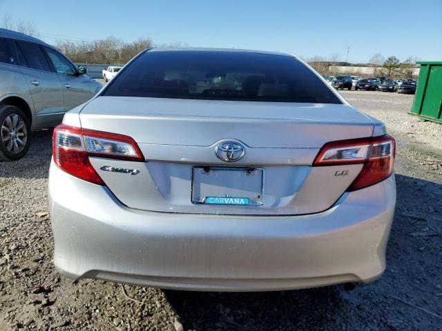 4T4BF1FK5DR322574 - 2013 TOYOTA CAMRY L SILVER photo 6