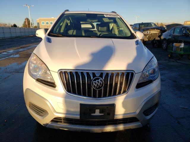 KL4CJASB3EB758113 - 2014 BUICK ENCORE WHITE photo 5