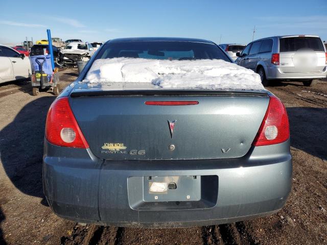 1G2ZG558664275313 - 2006 PONTIAC G6 SE1 BLUE photo 6