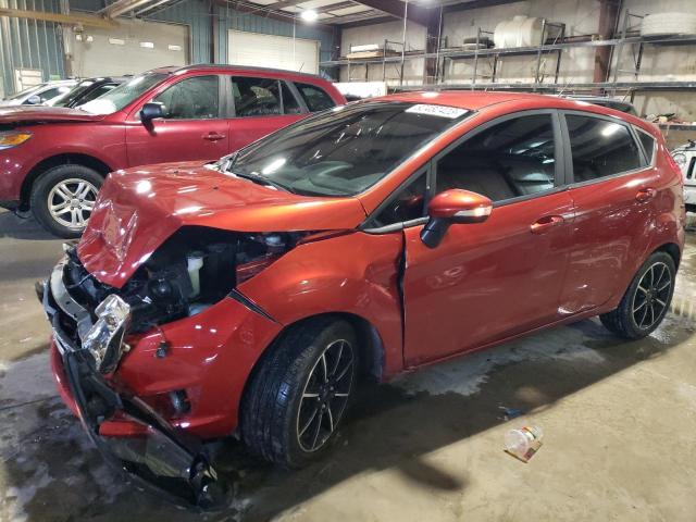 3FADP4EJ9JM109003 - 2018 FORD FIESTA SE BURGUNDY photo 1