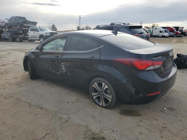 KMHDH4AH9GU586413 - 2016 HYUNDAI ELANTRA SE BLACK photo 2