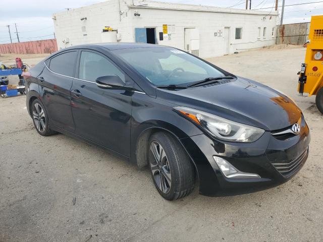 KMHDH4AH9GU586413 - 2016 HYUNDAI ELANTRA SE BLACK photo 4