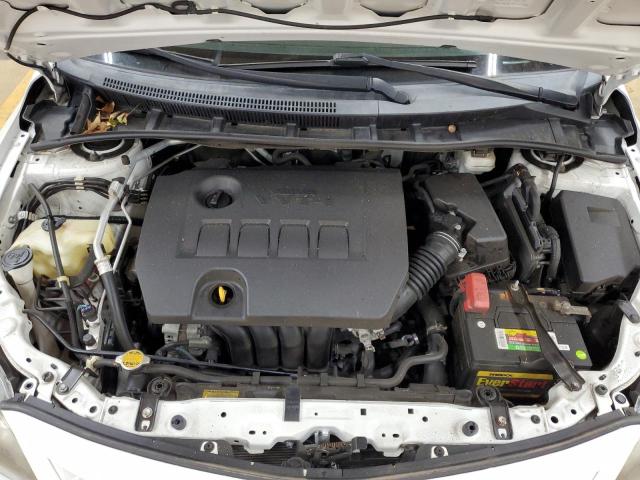 5YFBU4EE6CP031157 - 2012 TOYOTA COROLLA BASE WHITE photo 11
