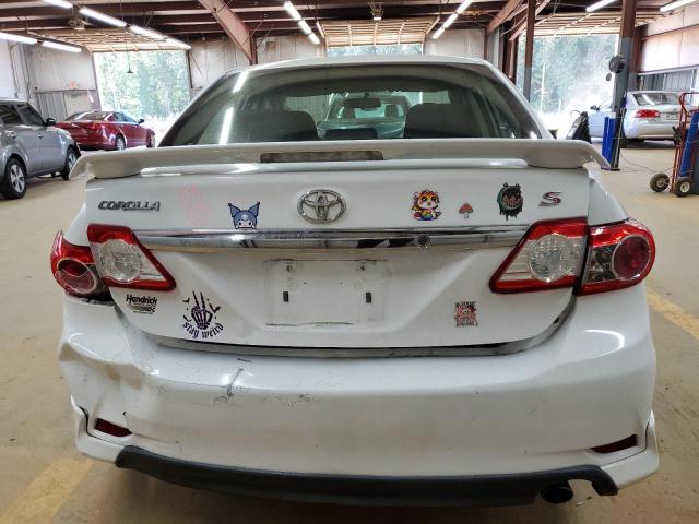 5YFBU4EE6CP031157 - 2012 TOYOTA COROLLA BASE WHITE photo 6