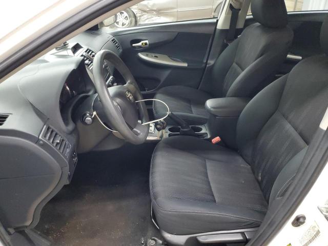 5YFBU4EE6CP031157 - 2012 TOYOTA COROLLA BASE WHITE photo 7