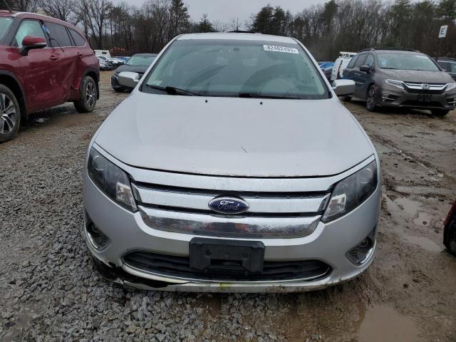 3FAHP0JG6CR352794 - 2012 FORD FUSION SEL SILVER photo 5