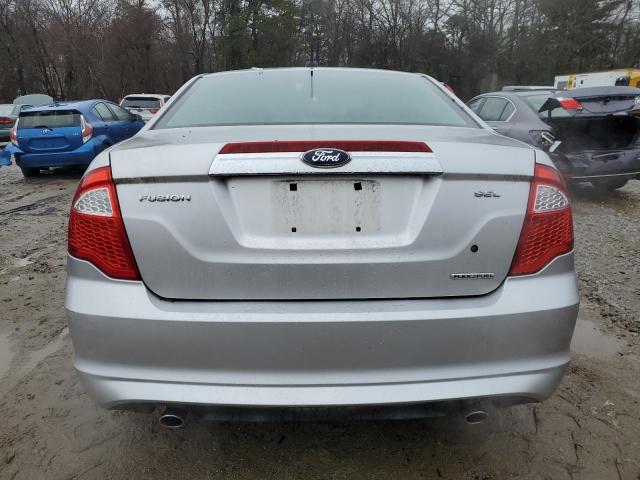 3FAHP0JG6CR352794 - 2012 FORD FUSION SEL SILVER photo 6