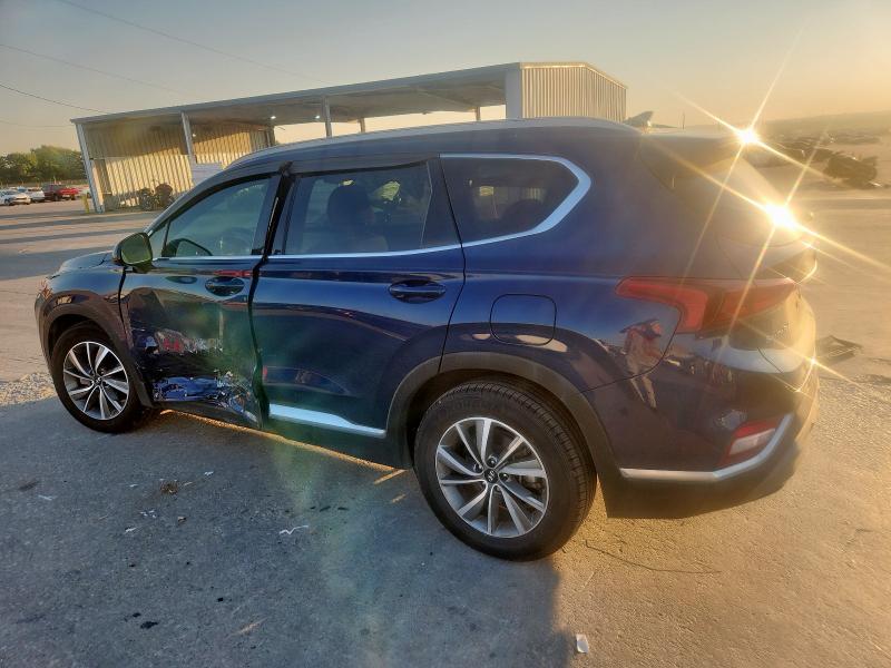 5NMS33AD0KH003115 - 2019 HYUNDAI SANTA FE SEL Mavi foto 2