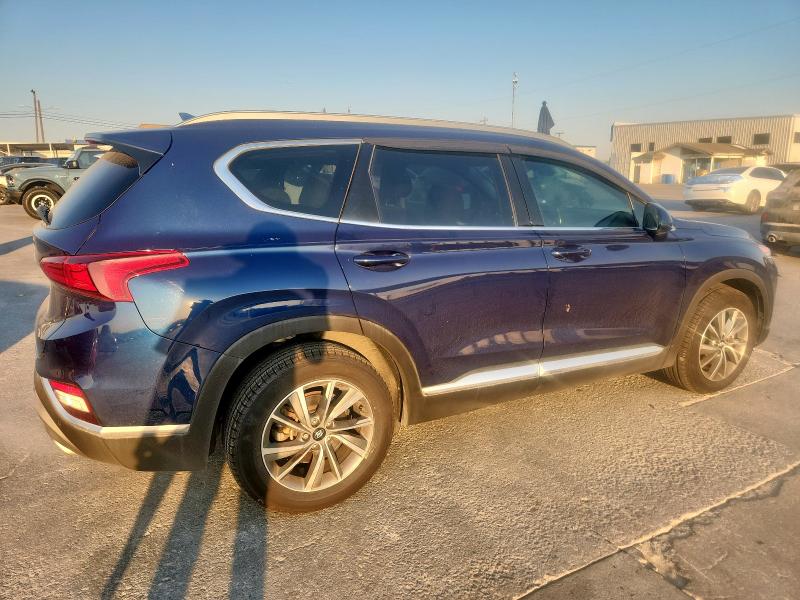 5NMS33AD0KH003115 - 2019 HYUNDAI SANTA FE SEL Mavi foto 3
