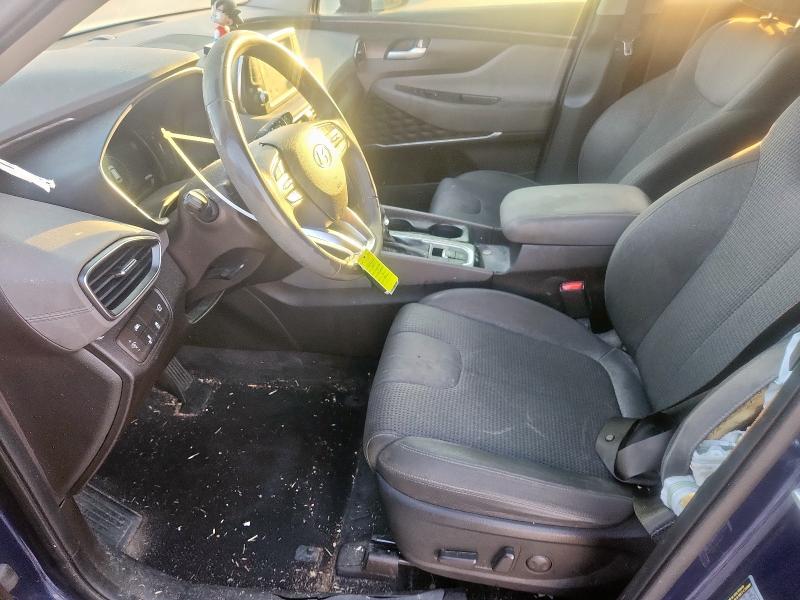 5NMS33AD0KH003115 - 2019 HYUNDAI SANTA FE SEL Mavi foto 7