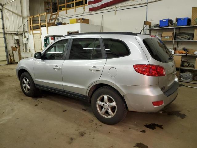 5NMSG13D48H197422 - 2008 HYUNDAI SANTA FE GLS SILVER photo 2