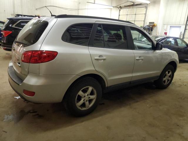 5NMSG13D48H197422 - 2008 HYUNDAI SANTA FE GLS SILVER photo 3