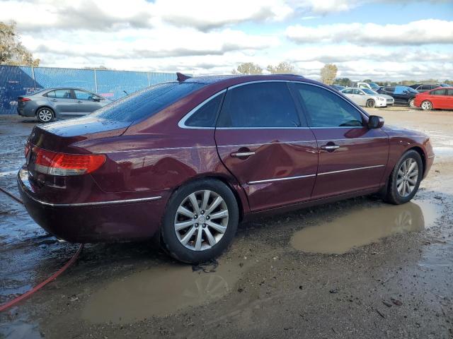 KMHFC46F89A342920 - 2009 HYUNDAI AZERA SE RED photo 3