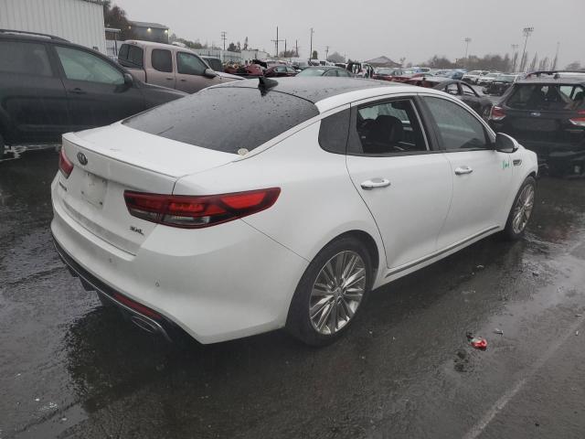 5XXGV4L24GG080500 - 2016 KIA OPTIMA SXL WHITE photo 3