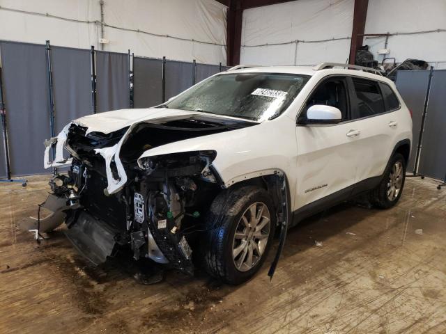 1C4PJLDB8EW103793 - 2014 JEEP CHEROKEE LIMITED WHITE photo 1