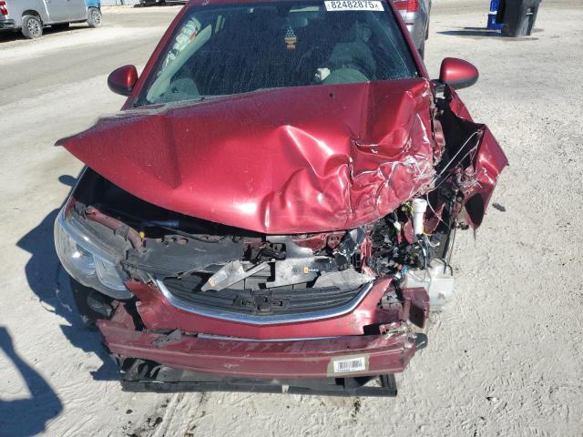 1G1JD5SH7J4141269 - 2018 CHEVROLET SONIC LT RED photo 11