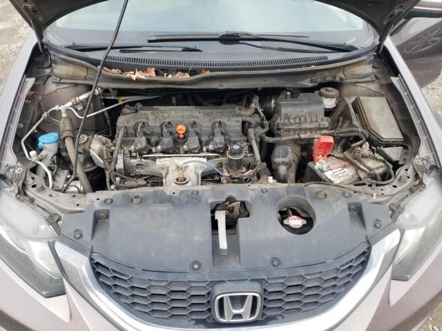 19XFB2F59FE278530 - 2015 HONDA CIVIC LX BROWN photo 11