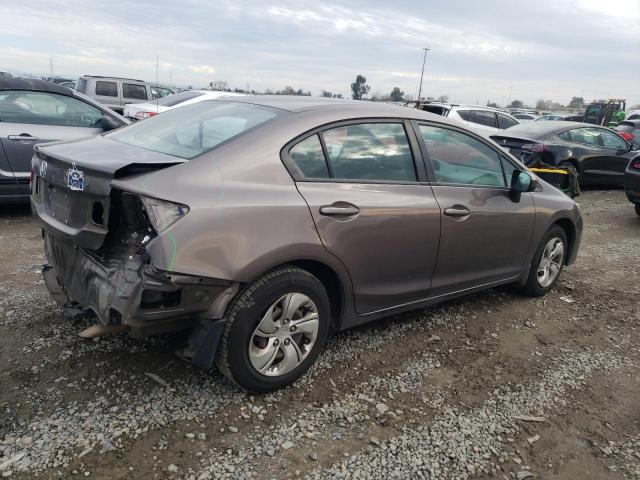 19XFB2F59FE278530 - 2015 HONDA CIVIC LX BROWN photo 3