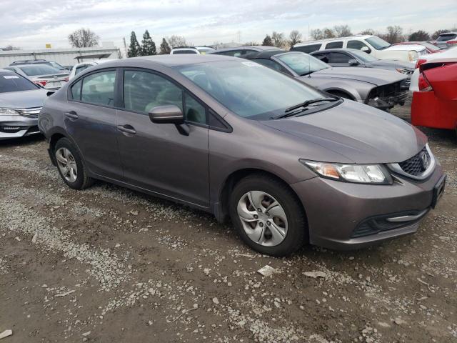 19XFB2F59FE278530 - 2015 HONDA CIVIC LX BROWN photo 4