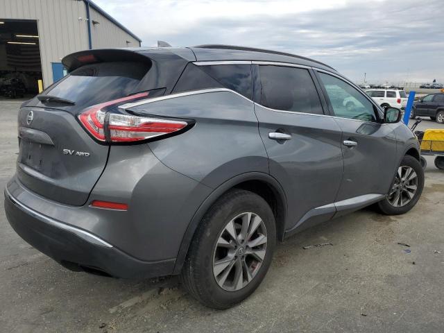 5N1AZ2MH8HN105336 - 2017 NISSAN MURANO S GRAY photo 3