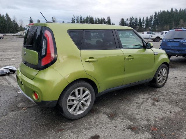 KNDJP3A57J7896933 - 2018 KIA SOUL + GREEN photo 3