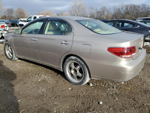 JTHBA30G955115242 - 2005 LEXUS ES 330 GOLD photo 2