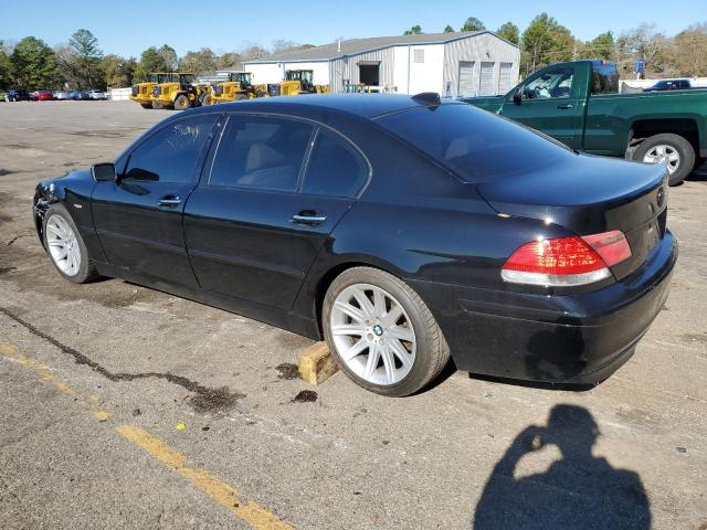 WBAHN83506DT33341 - 2006 BMW 750 LI BLACK photo 2