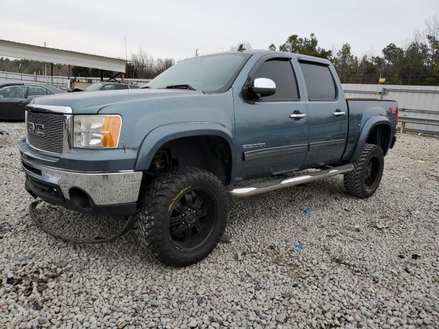 3GTP2VE37BG282838 - 2011 GMC SIERRA K1500 SLE BLUE photo 1